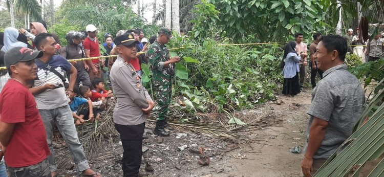 Warga Aceh Singkil Ditemukan Meninggal di Belakang Rumah Warga, Polisi Lakukan Olah TKP