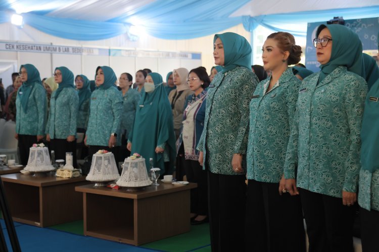 Ketua TP PKK Aceh Hadiri Pembukaan HKG PKK Nasional ke-54 dan HUT Dekranas ke-46 di Makassar