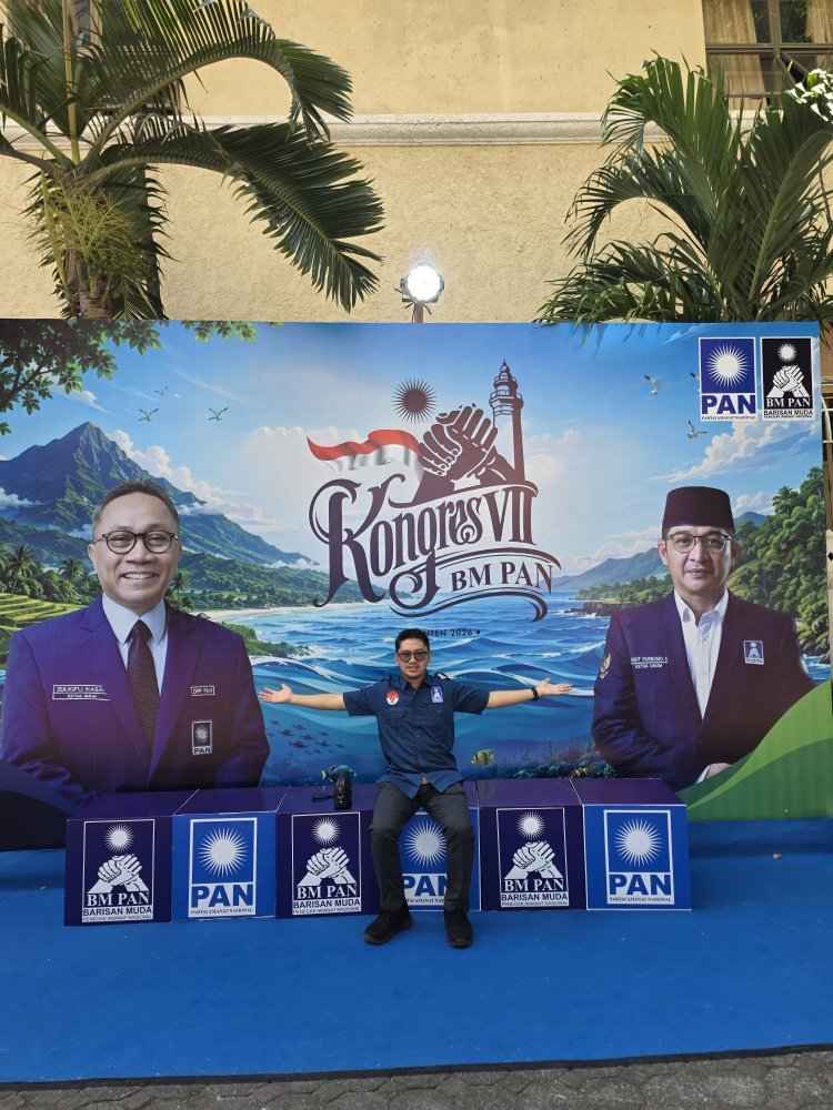 Muhamad Ibnuh Hadiri Kongres VII BM PAN, Perkuat Sinergi dan Bawa Semangat Pembaruan untuk Batam