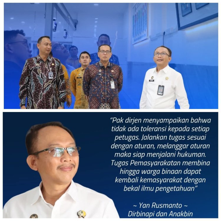 Lapas Batam Jadi Tuan Rumah Penguatan Tugas Pemasyarakatan, Direktur Binapi Tekankan Integritas dan Zero Tolerance