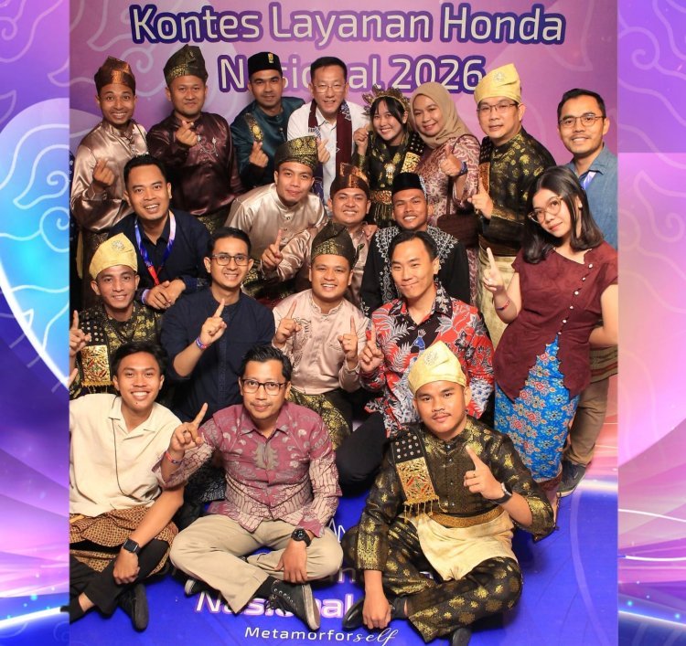 Capella Honda Kepri Kirim Lima Delegasi ke Kontes Layanan Honda Nasional 2026, Niko Saputra Tembus Enam Besar Nasional