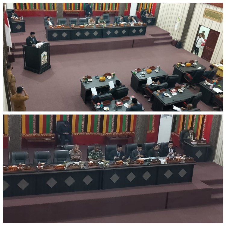 Pemkab Aceh Singkil Pertahankan Opini WTP ke-10, Bupati Sampaikan Rancangan Qanun Pertanggungjawaban APBK 2025 ke DPRK