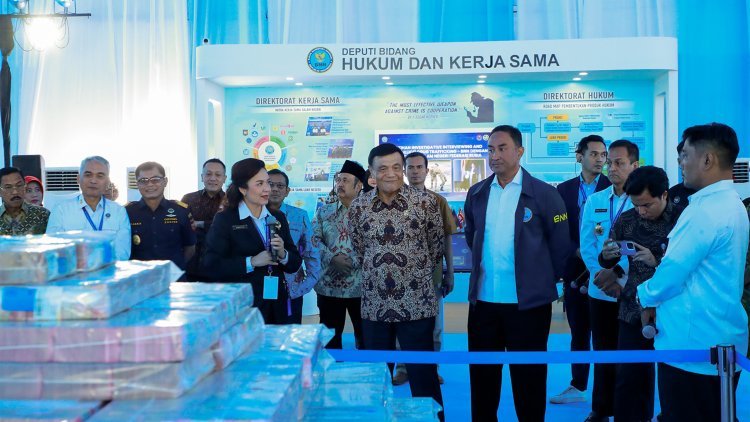 BNN Musnahkan Barang Bukti Narkotika Jaringan Nasional dan Internasional pada Puncak HANI 2026