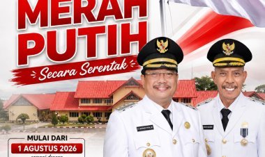 Bupati Aceh Singkil Ajak Masyarakat Kibarkan Bendera Merah Putih Selama Agustus 2026 Sambut HUT ke-81 RI
