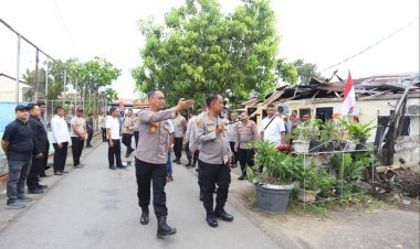 Kapolda Aceh Tinjau Kerusakan Rumah Dinas Aspol Lamteumen I Akibat Angin Kencang
