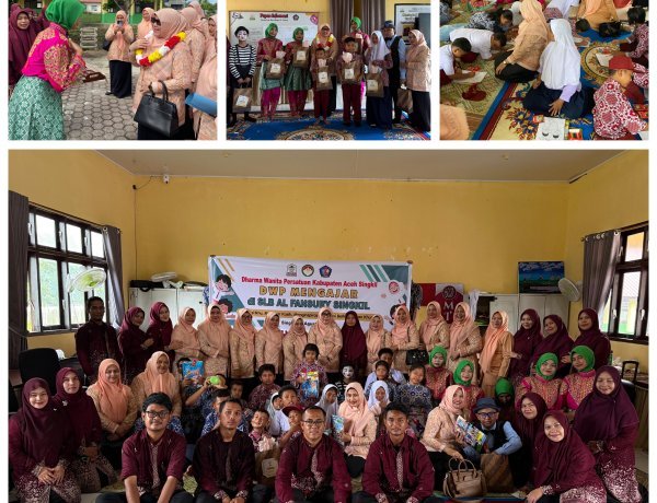 Bunda Guru Aceh Singkil Kunjungi SLB Al-Fansyuri, Tegaskan Komitmen Wujudkan Pendidikan Inklusif dan Berkualitas