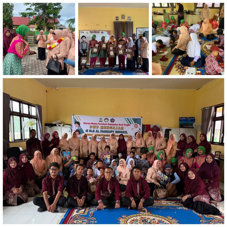 Bunda Guru Aceh Singkil Kunjungi SLB Al-Fansyuri, Tegaskan Komitmen Wujudkan Pendidikan Inklusif dan Berkualitas