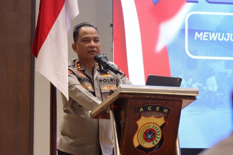 Kapolda Aceh Buka Rakernis SDM 2026, Tegaskan SDM Unggul Kunci Pelayanan Polri yang Profesional dan Humanis